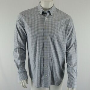johnnie-O Prep-Formance‎ Bamboo Long Sleeve Button Up Shirt Mens M